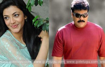 kajal act chiru movie