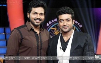 karthi in negetive roal with surya