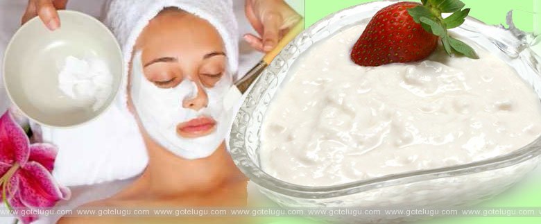 curd face pack