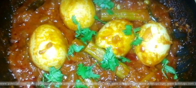 Egg Drumstick curry