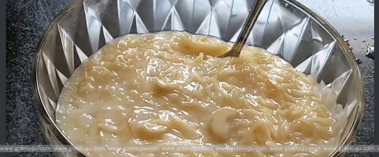 Semya Payasam - Easy Sweet!