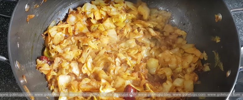 Cabbage Lemon Curry