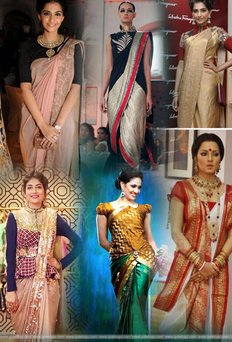 sarees styles