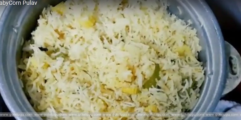 BabyCorn Pulav