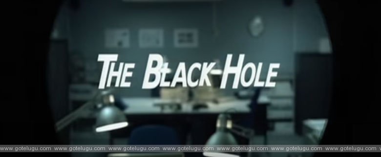 the black hole short flim