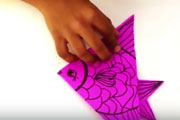 Paper CraftLearn to make Fish with paper|Learn to do Step by step