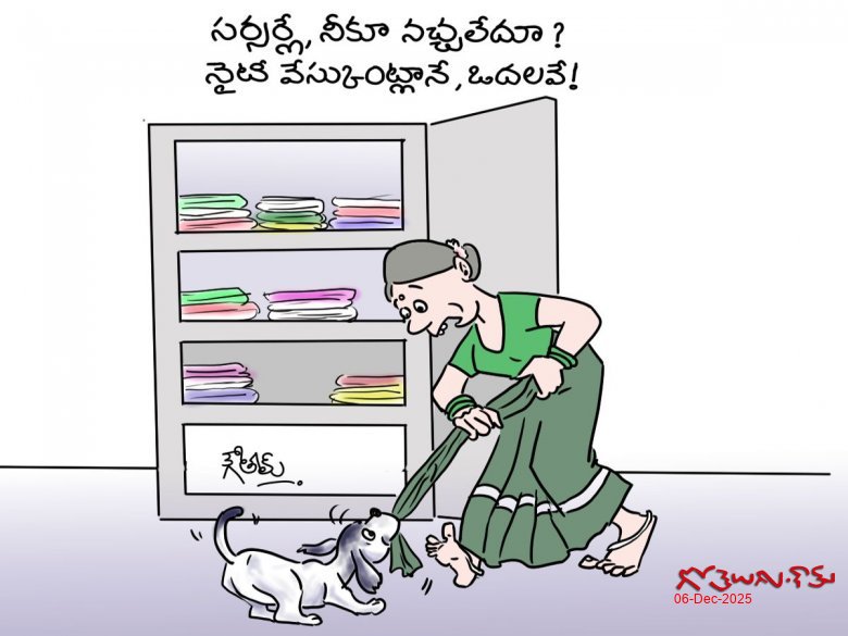 dog too likes nightie only