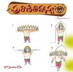 Ravana with 10 Heads